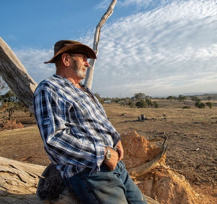 Australian farmers dealing with drought