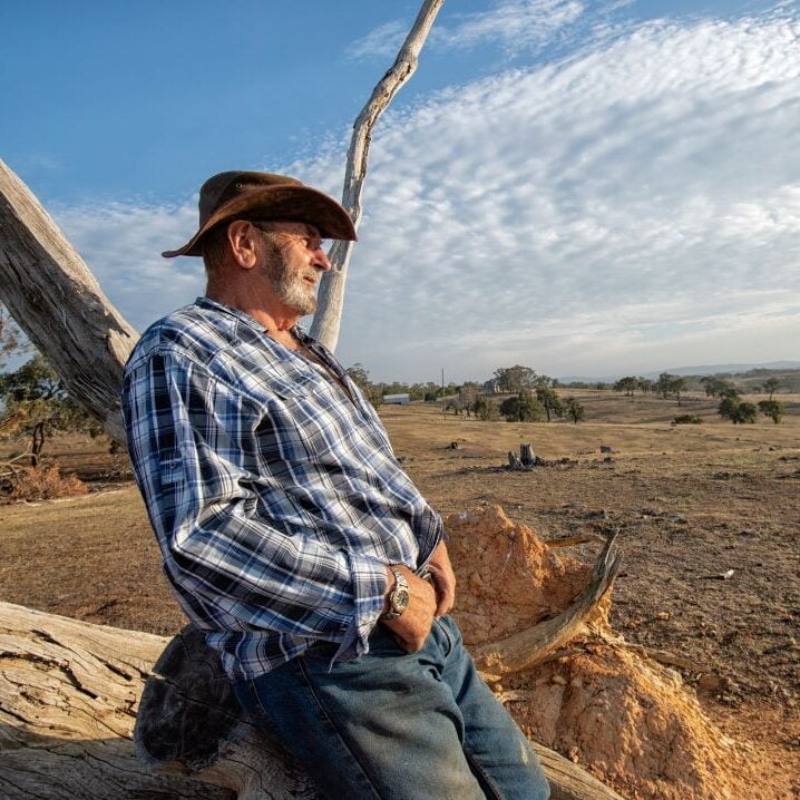 Australian farmers dealing with drought