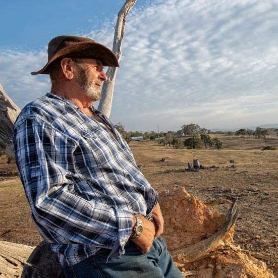 Australian farmers dealing with drought