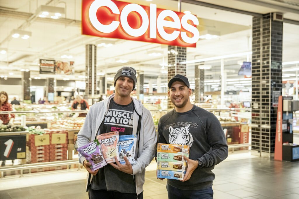 Muscle Nation food at Coles