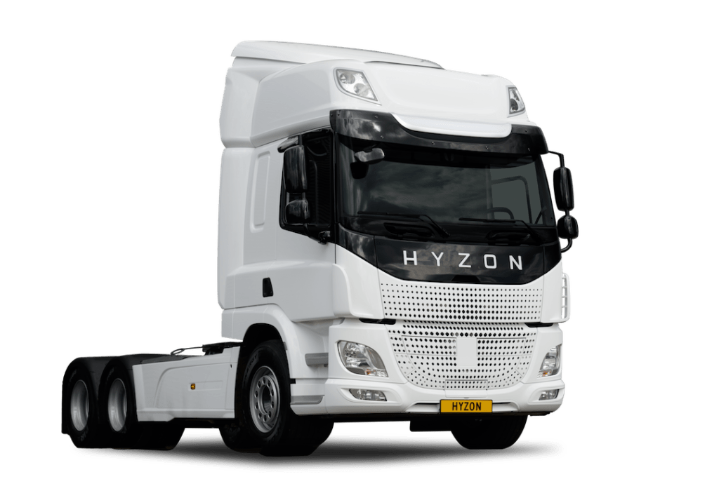 Hyzon electric trucks
