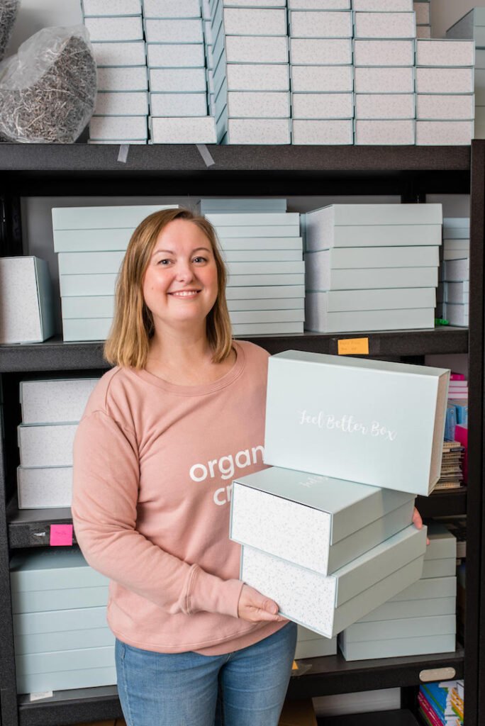 Sarah Willmott, founder of Feel Better Boxes