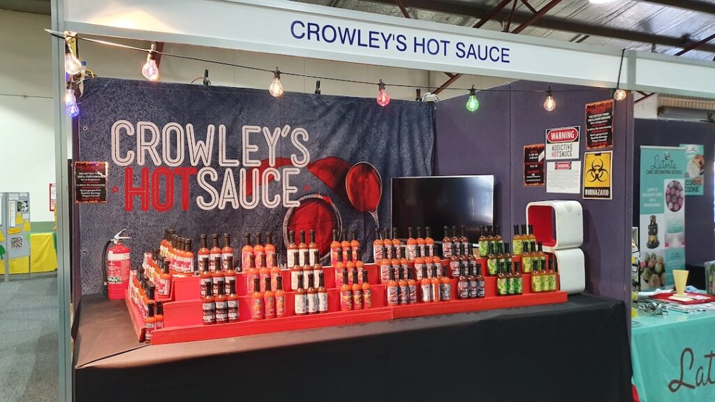 Crowley's hot sauce
